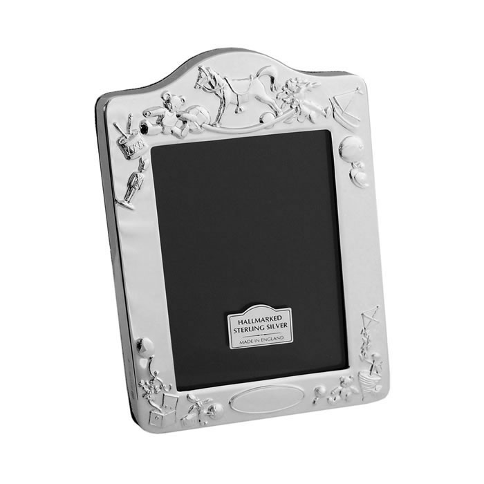Sterling Silver Christening Day 9x6cm Photo Frame