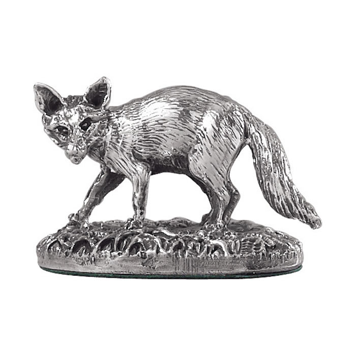 Sterling Silver Fox shaped Sculpture