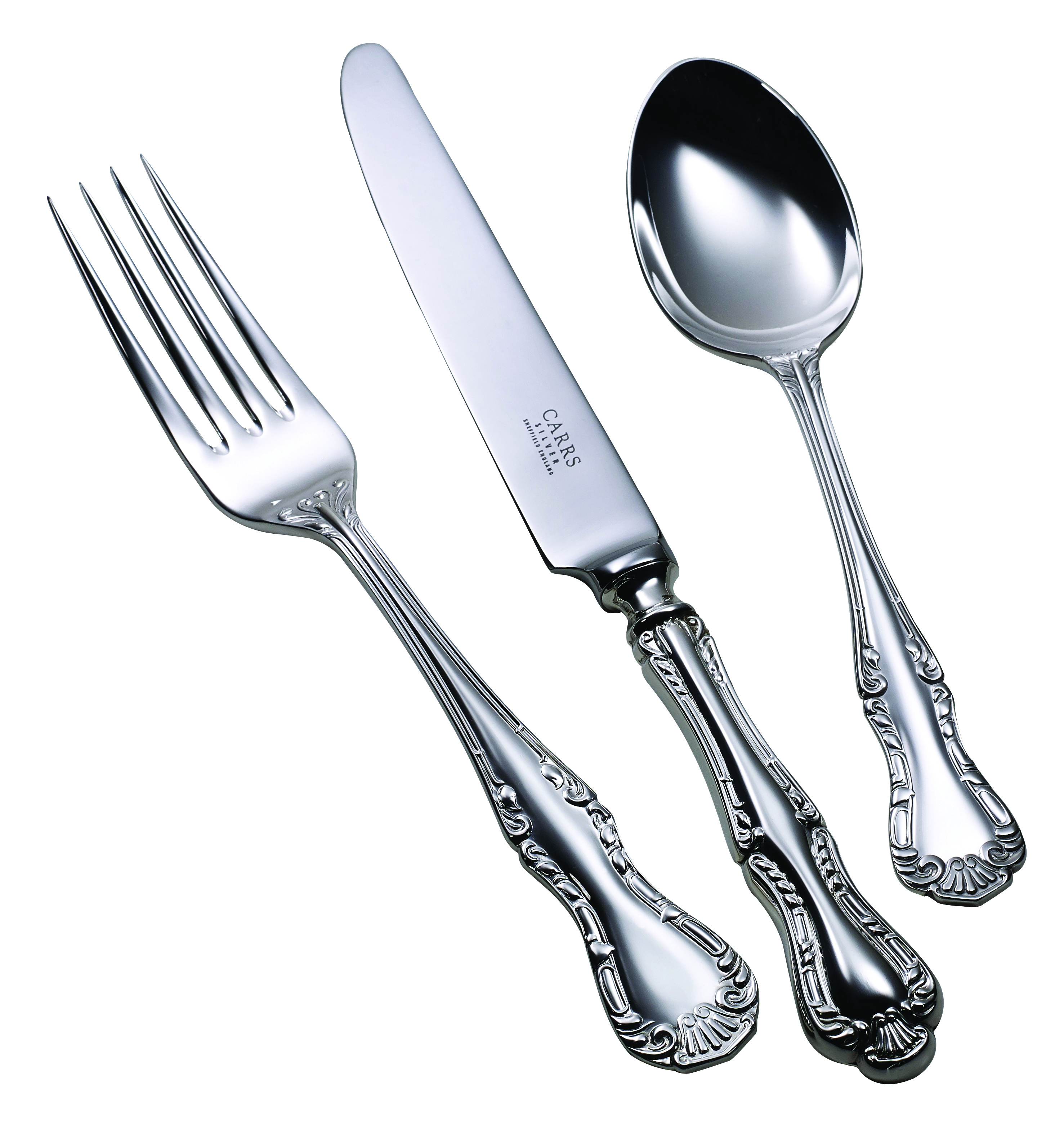 Children’s Sterling Silver Cutlery Set Russell Design