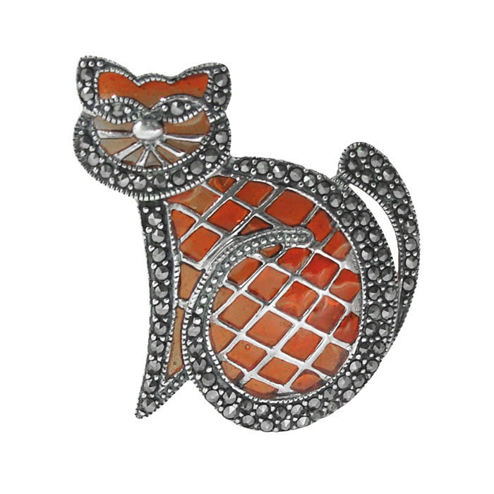 cat brooch