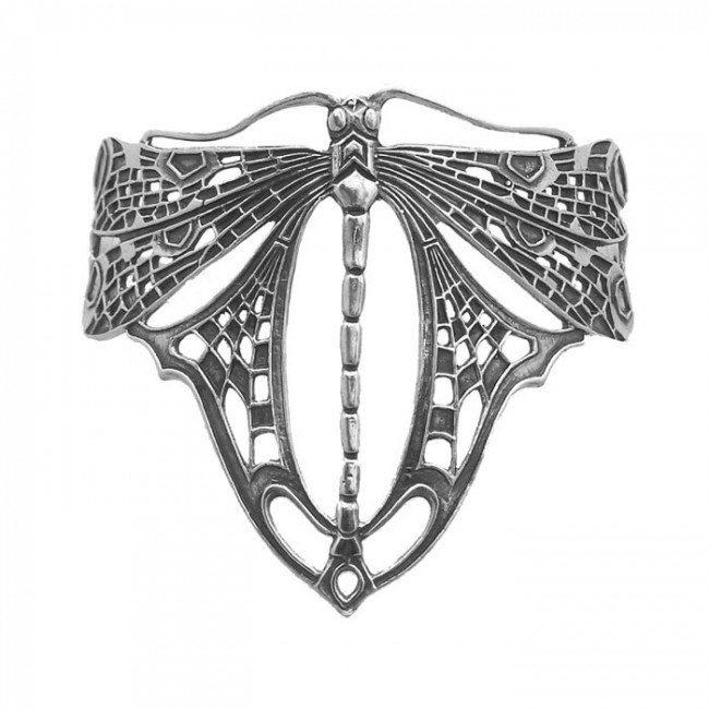 Art nouveau dragonfly brooch online