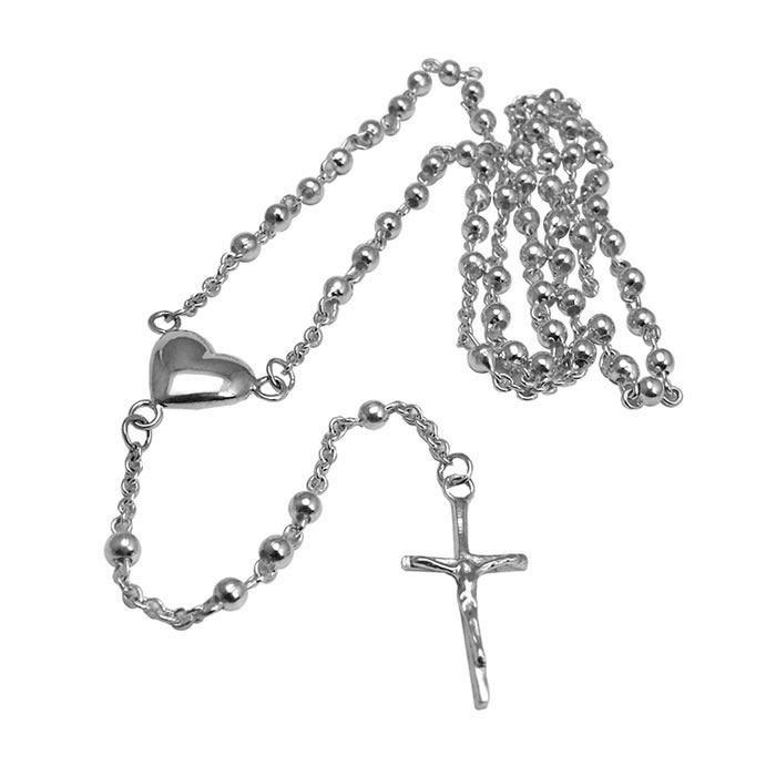 Sterling Silver Rosary Beads