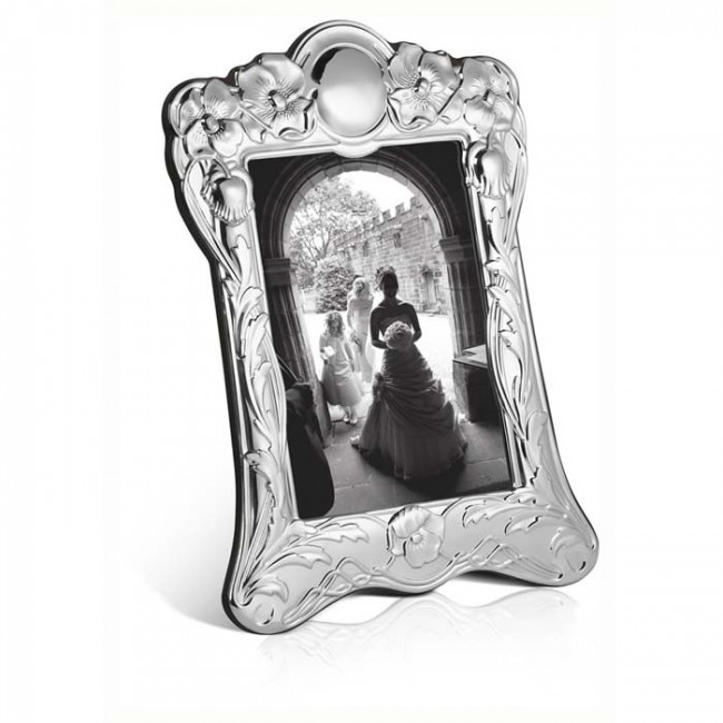 Bead Sterling Silver Photo Velvetback Photograph Frame 8 X 6 Home Garden Frames Fullpacking Com Ec