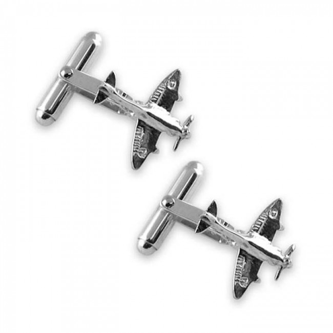 Spitfire cufflinks silver discount