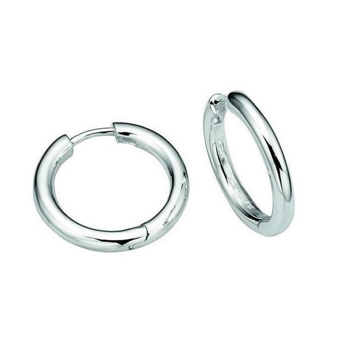 Sterling Silver Huggie Earrings