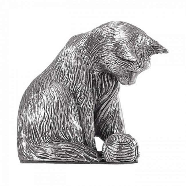 Sterling discount silver cat