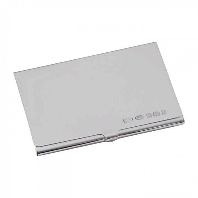 Silver cheap card holder