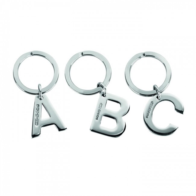 Letter M Keyring