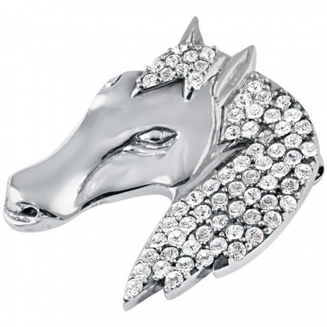 Horse head brooch new arrivals