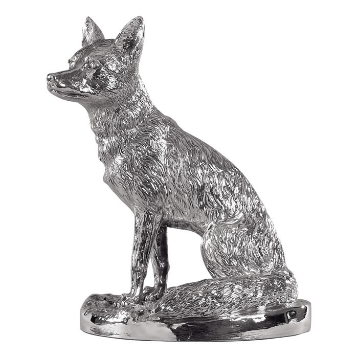 Sterling silver top fox