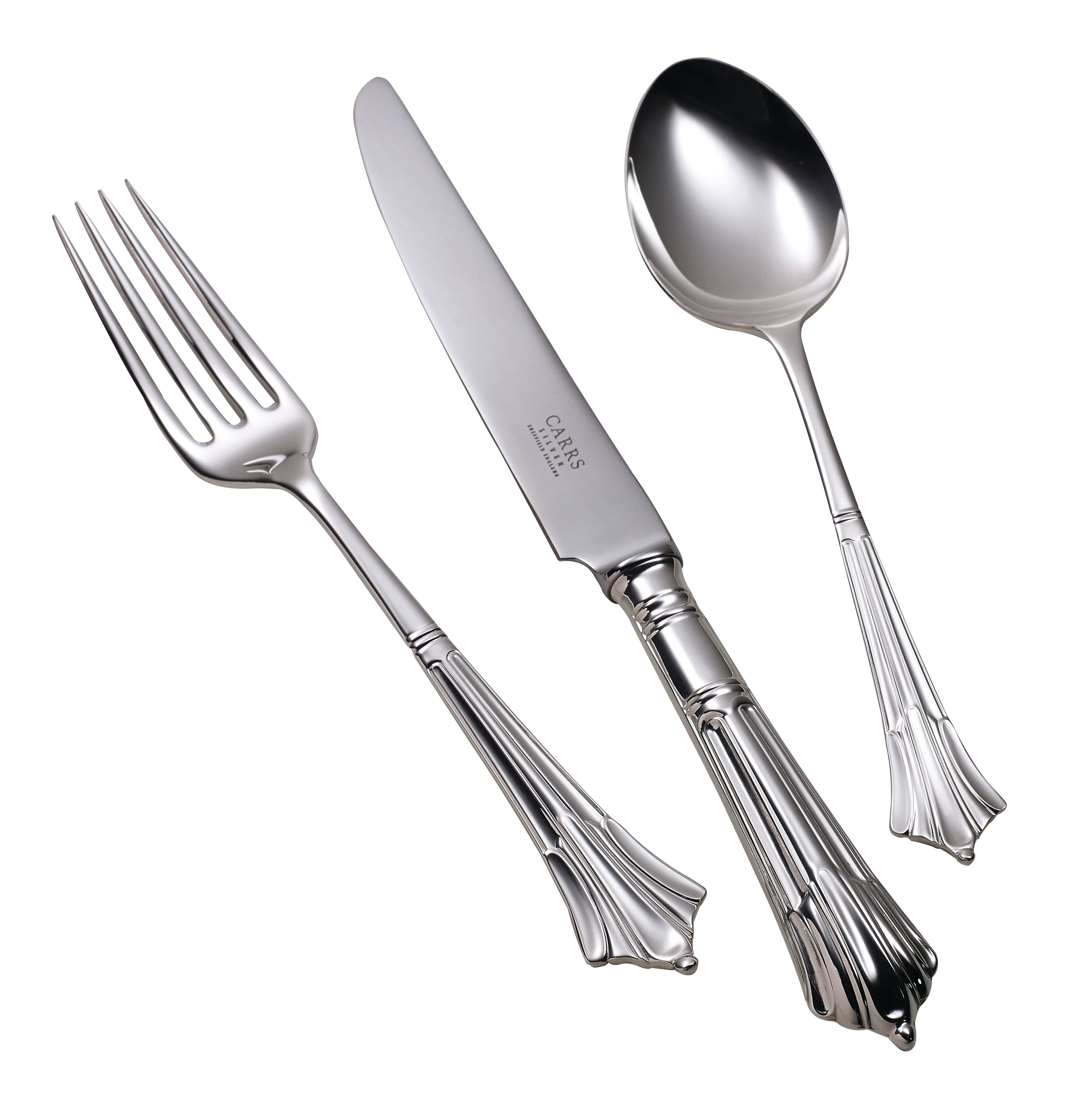 Silver cutlery set store