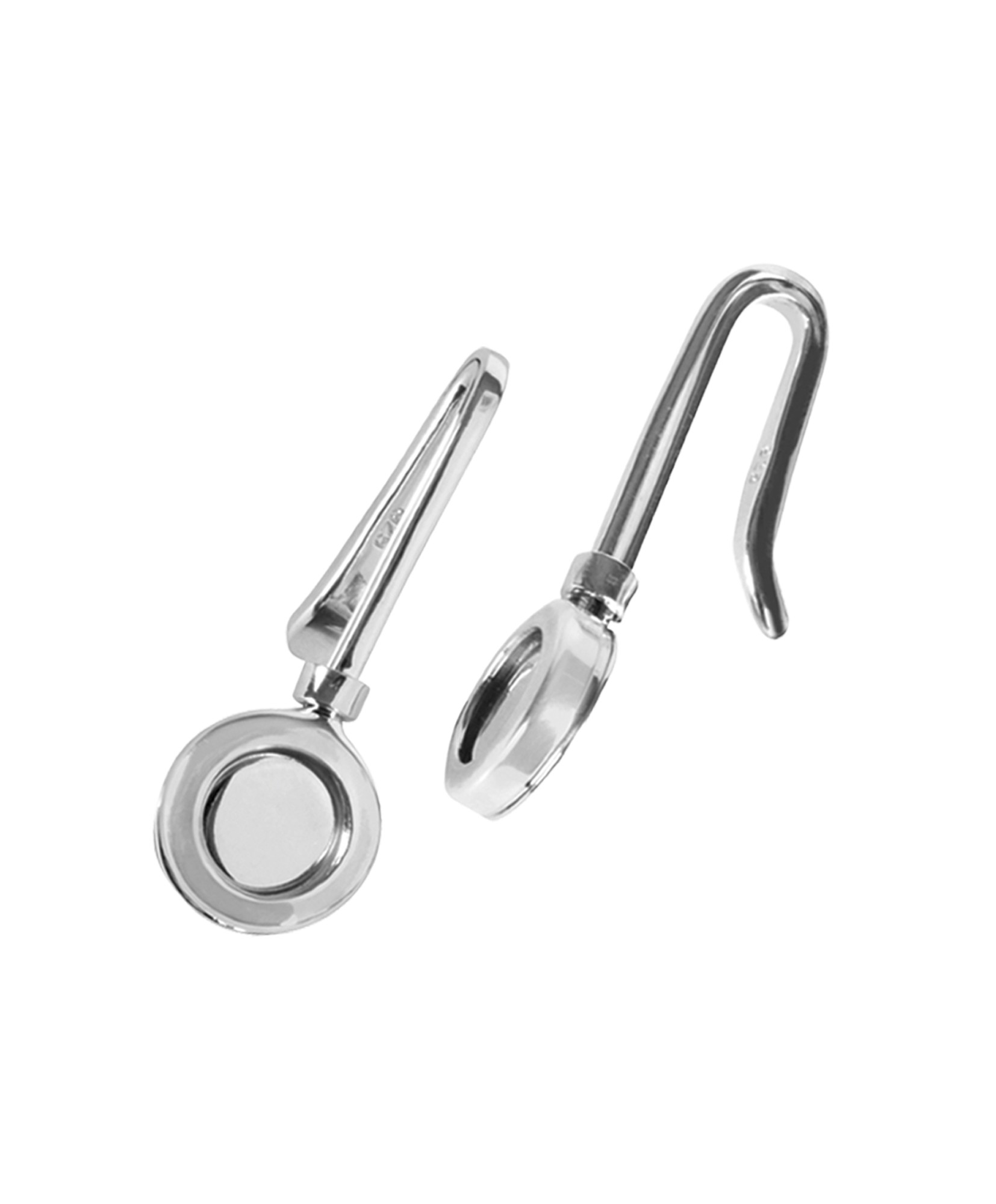 Sterling Silver Plain Napkin Hook