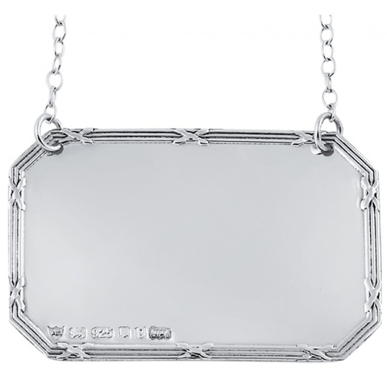 Shop Sterling Silver Decanter Tags - Silver Groves