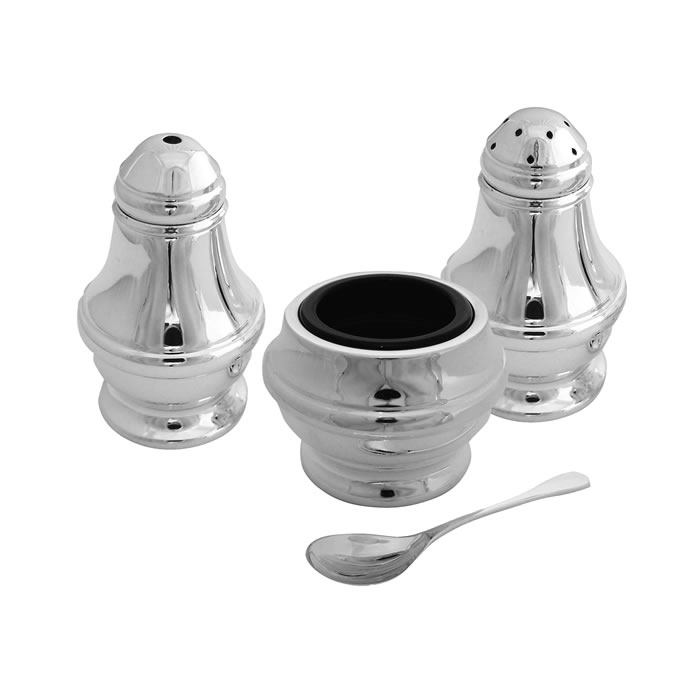 Sterling Silver Salt And Pepper Set