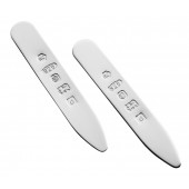Sterling Silver Collar Stiffeners Set