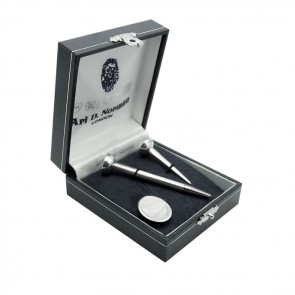 Sterling Silver Golf Ball Marker, Tee Peg and Pencil Set