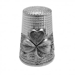 Sterling Silver Clover Thimble