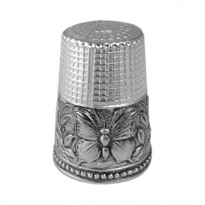 Sterling Silver Butterfly Thimble