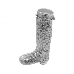 Sterling Silver Riding Boot Toothpick Or Matchstick Holder