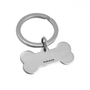 Dog Bone Keyring