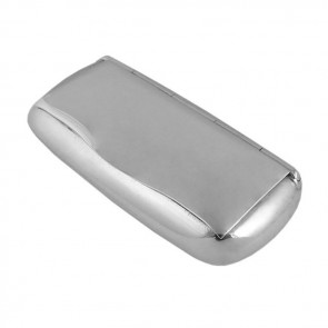 Sterling Silver Plain Oblong Shaped Pill Box