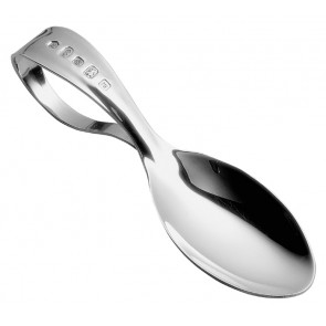 Sterling Silver Baby’s Loop Handle Spoon