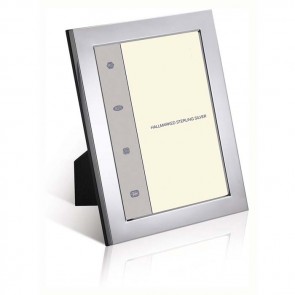 Flat 25x20cm 10x8 Inch Contemporary Photo Frame Wooden Back