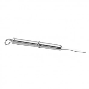Sterling Silver Simple Style Toothpick