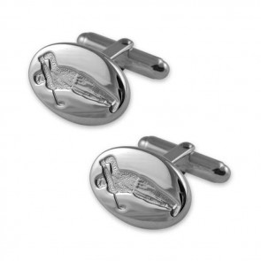 Sterling Silver Golfer Cufflinks