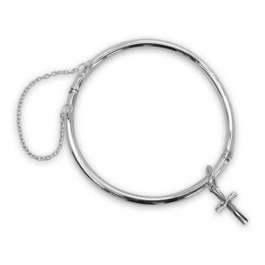 Small Hanging Cross Bangle