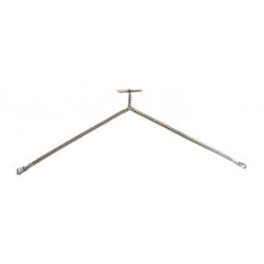 Sterling Silver Albert Chain