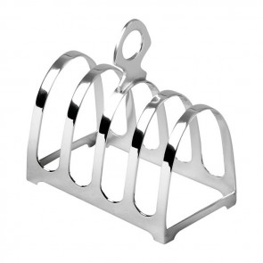 Sterling Silver Five Bar Toast Rack