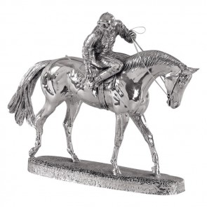 Sterling Silver On Parade Horse Sculpture