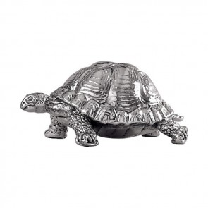 Sterling Silver Tortoise Sculpture