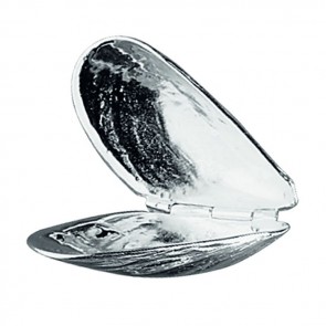 Sterling Silver Simple Mussel Eater