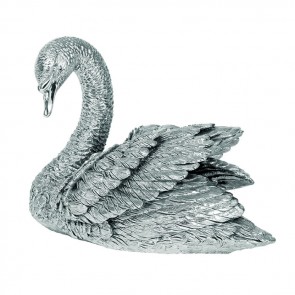 Sterling Silver Small Swan Sculpture