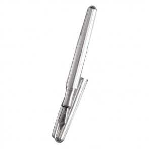 Sterling Silver Barley Pattern Jumbo Fountain Pen