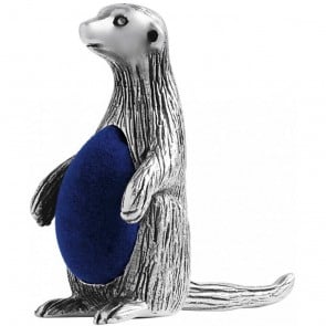 Sterling Silver Meerkat Navy Pin Cushion