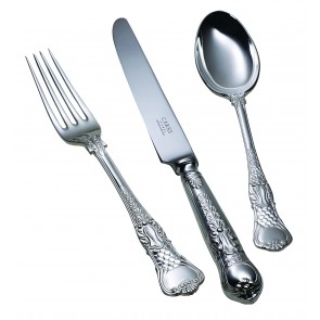 Children’s Silver Plated Cutlery Set Coburg Grip