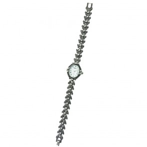 Woodford Marcasite Patterned Watch