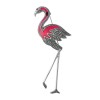 Sterling Silver Pink Marcasite Flamingo Brooch