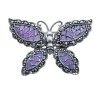 Sterling Silver Art Nouveau Style Butterfly Brooch