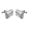 Sterling Silver Mop Locket Cufflinks