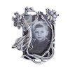Sterling Silver Miniature Fairy And Flowers Photo Frame