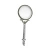 Sterling Silver Patterned Victorian Magnifying Glass