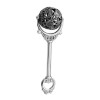 Sterling Silver Victorian Style Rattle