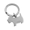 Sterling Silver Scotty Dog Keyring