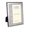 Silver Reed And Ribbon Wide Convex 5x3 Classic Photo Frame 