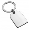 Sterling Silver Arch Keyring With Split Ring