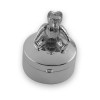 Sterling Silver Small Moveable Teddy Box
